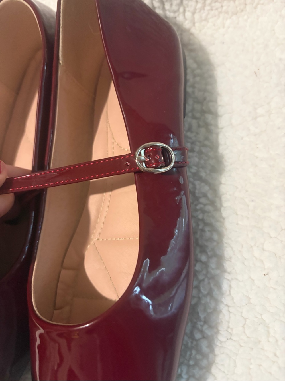 Anna’s shoes square toe flats size 9